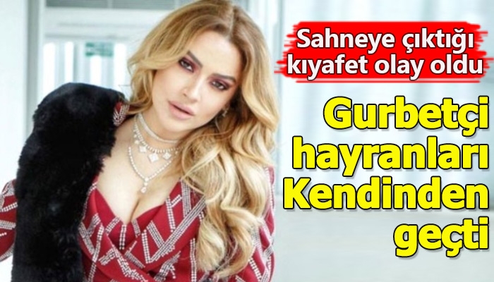 Hadise'nin sahneye bikiniyle çıkması