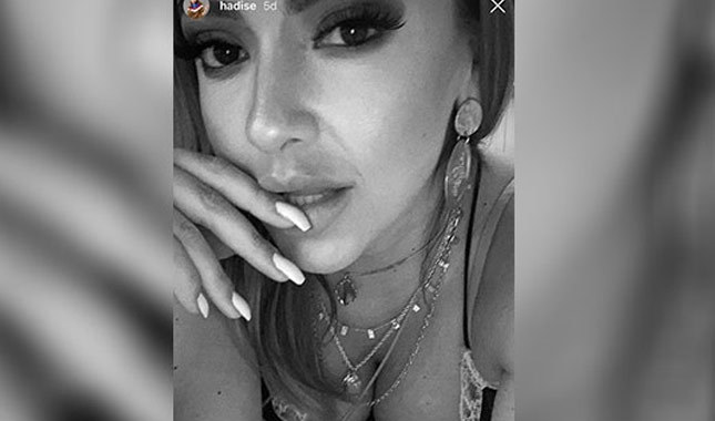 Hadise'den 'Çav Bella'lı seksi paylaşım