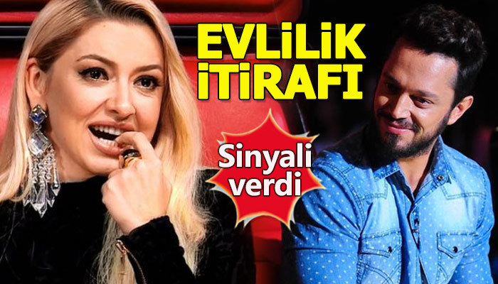 Hadise'den evlilik itirafı