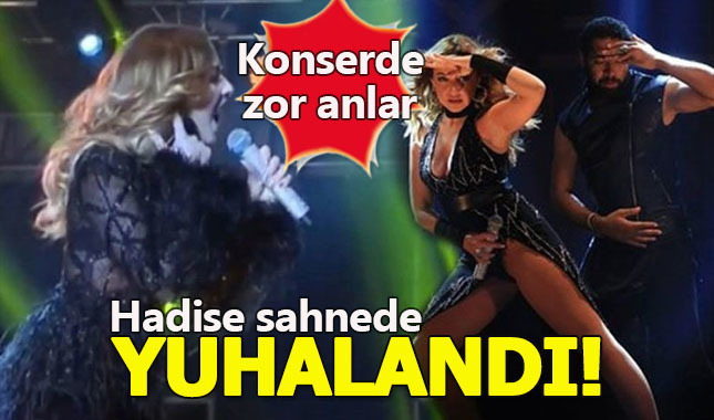 Hadise'ye Amsterdam'da soğuk duş! Sahnede yuhalandı!!!