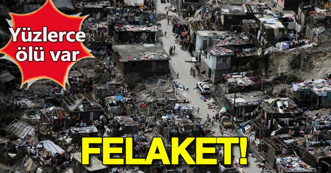 Haiti'de kasırga felaketi