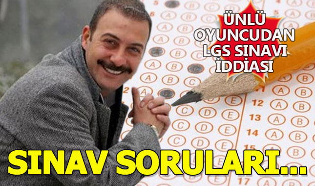 Hakan Yılmaz'dan LGS sınavı hakkında skandal iddia...