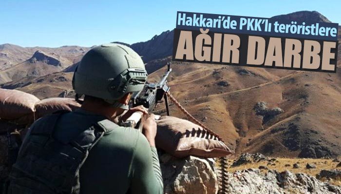 Hakkari'de 6 terörist etkisiz hale getirildi