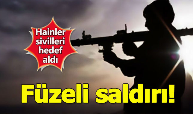 Hakkari'de PKK'dan füzeli saldırı: 3 yaralı