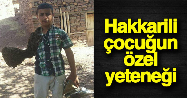 Hakkari'de yaşayan Celal'in yeteneği şaşırtıyor