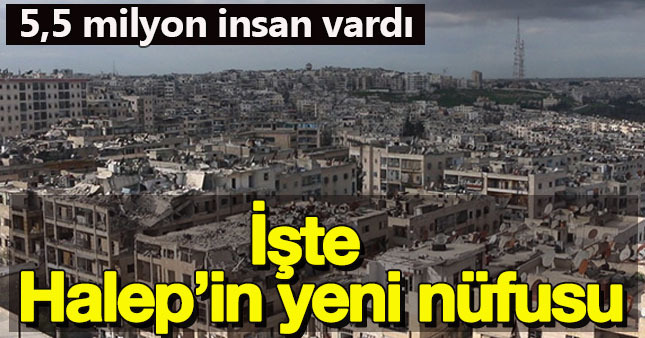 Halep'te insan kalmadı