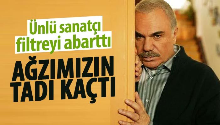 Halil Ergün'ün ağzımızın tadını kaçıran filtreli fotoğrafı