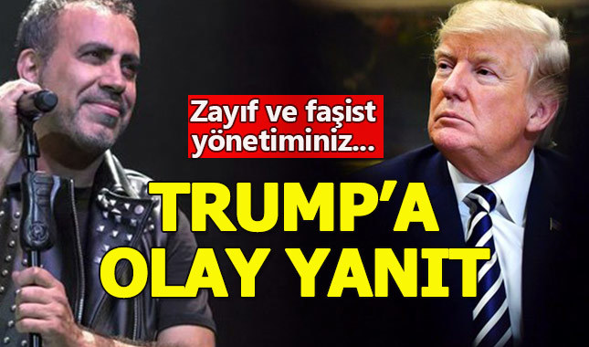 Haluk Levent'in Trump'a yanıtı sosyal medyayı salladı