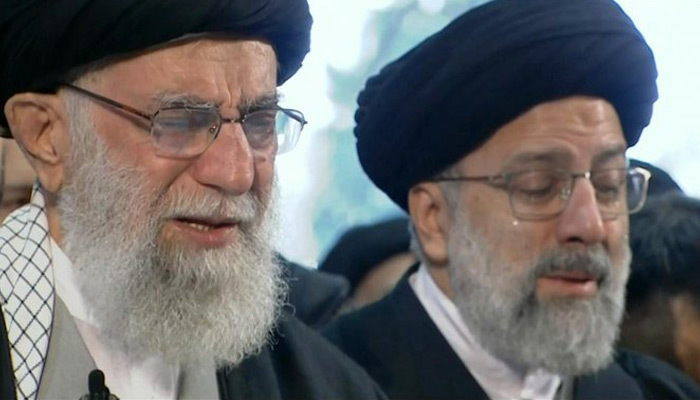 Hamaney, Süleymani'nin cenazesinde ağladı