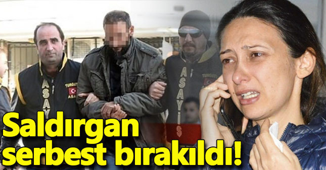 Hamile kadına tekme atan saldırgan serbest bırakıldı!