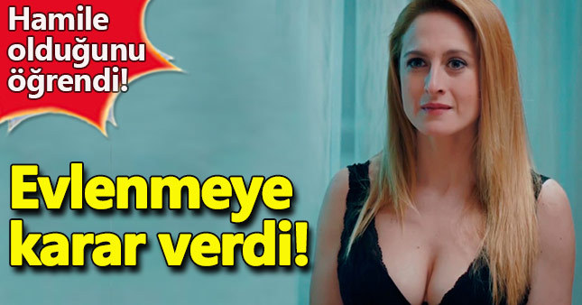 Hamile olduğunu öğrenince evlenmeye karar verdi