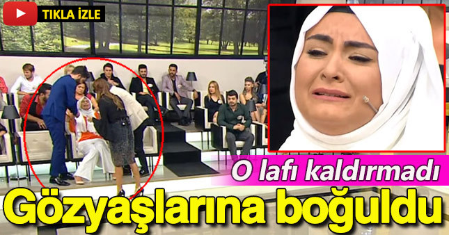 Hanife canlı yayında sinir krizi geçirdi