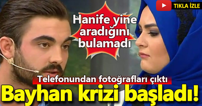 Hanife ile Serkan arasında Bayhan krizi!