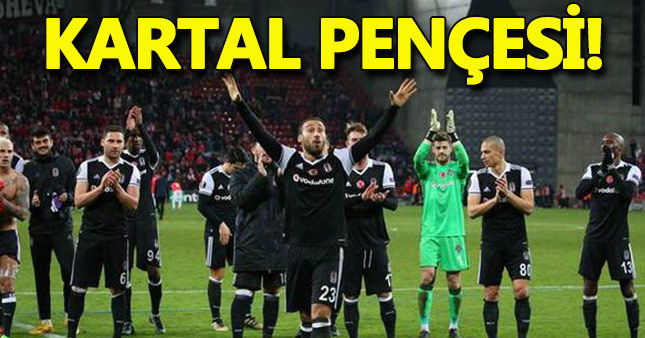 Hapoel Beer Sheva 1 - 3 Beşiktaş maç özeti golleri
