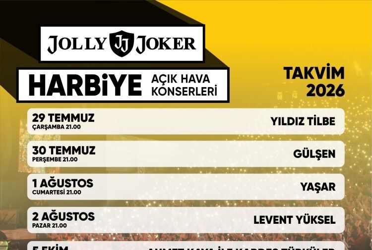 Harbiye'de yıldızlar geçidi!