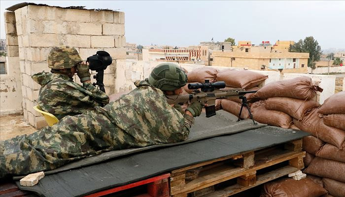 Harekat bölgesine teröristlerden 19 taciz saldırısı