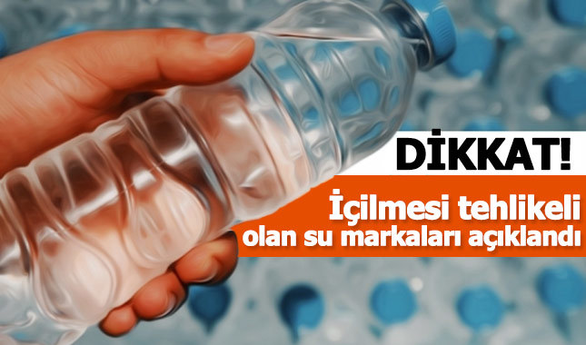 Hastalık saçan su markalarını o yazar açıkladı