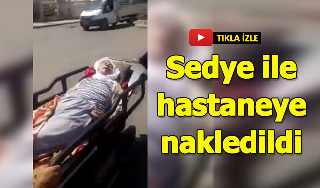 Hastanın sedye İle başka bir hastaneye nakledilmesi