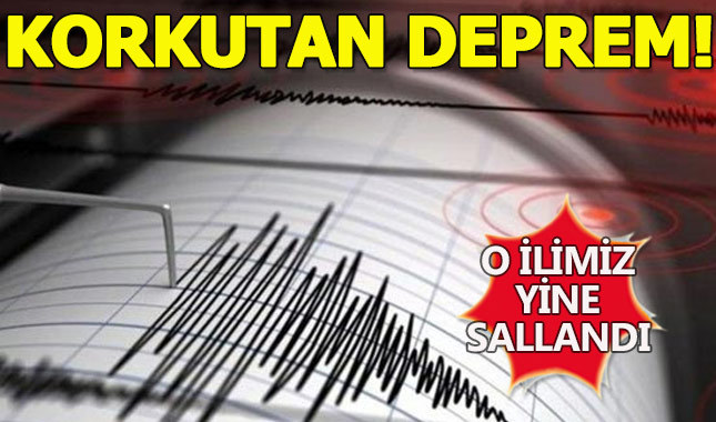 Hatay 4,1 şiddetinde deprem meydana geldi