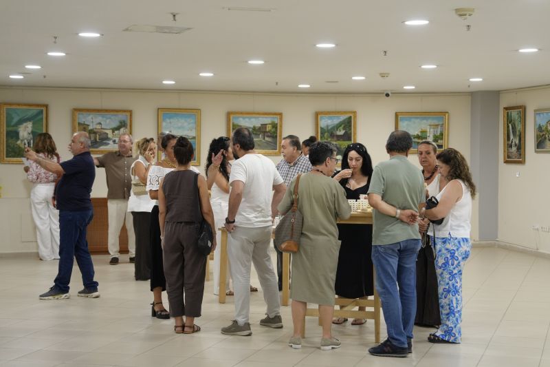 "Hayatın İçinden" Resim Sergisi Kartal'da Açıldı