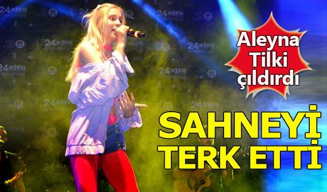 Hayranları Aleyna Tilki'yi çıldırttı