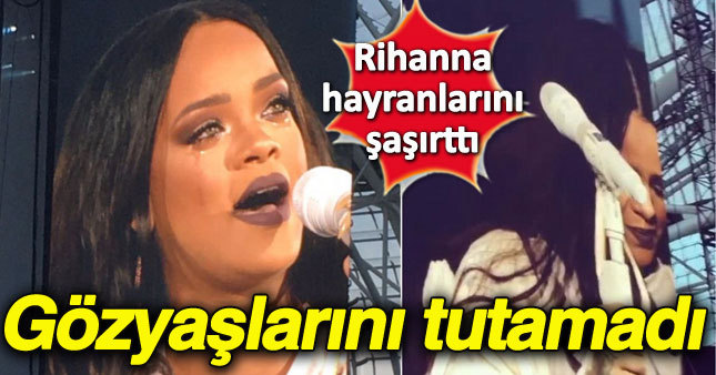 Hayranları Rihanna'yı ilk kez böyle gördüler