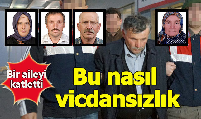 Hayvanlarını çalmak istedikleri 5 kişilik aileyi katlettiler