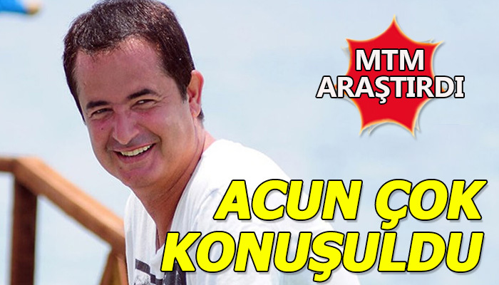 Haziran ayında da en çok konuşulan Acun Ilıcalı oldu