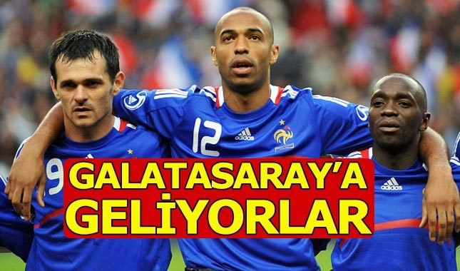 Henry, Makelele ve Arteta Galatasaray'a geliyor