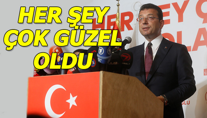 Her şey çok güzel oldu