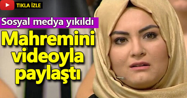 Herkesten saklıyordu! Hanife mahremini bu videoyla paylaştı