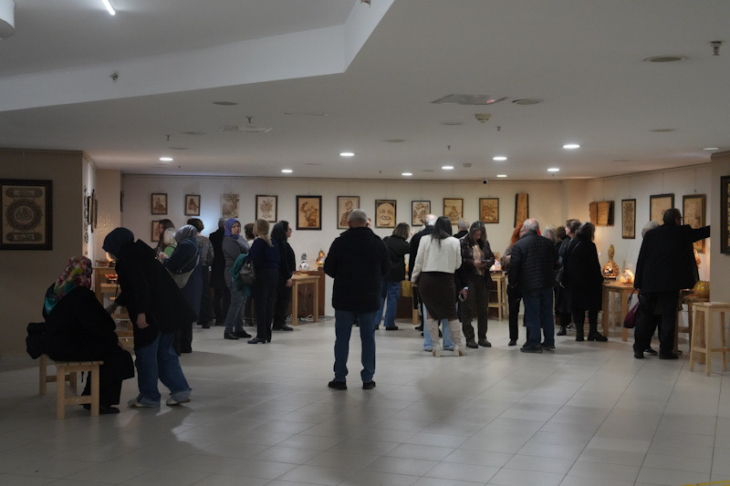 ‘Heybemizdeki İzler' Sergisi Sanatseverlerle Buluştu