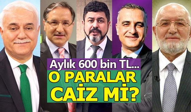 Hocaların televizyondan aldıkları fahiş ücret caiz mi?