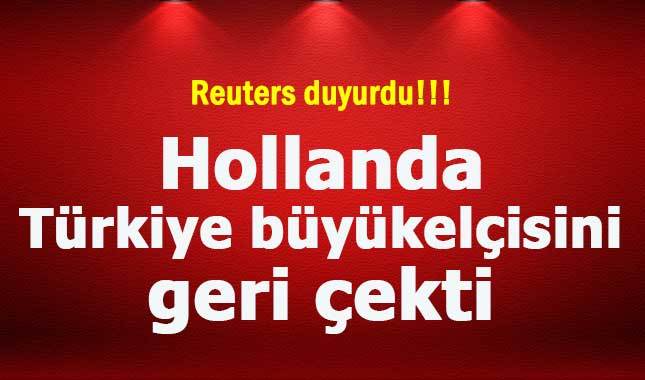 Hollanda, Ankara büyükelçisini geri çekti