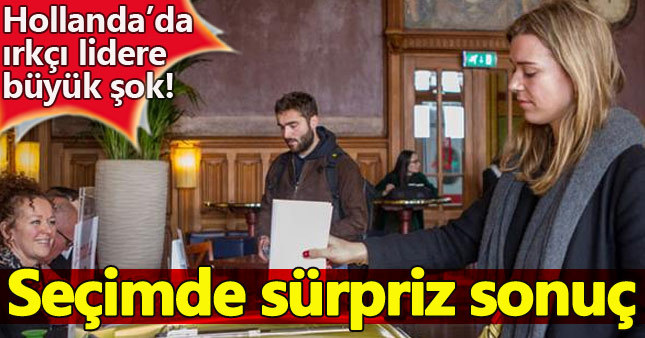 Hollanda'daki seçim sonuçlarında büyük sürpriz