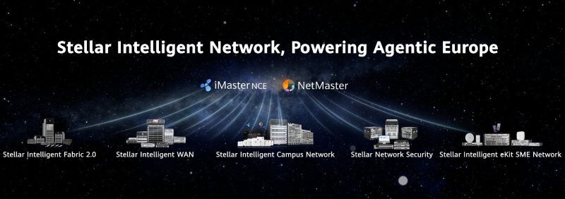 Huawei,Avrupa Bölgesi İçin Geliştirilmiş Stellar Akıllı Ağ Çözümünü Tanıttı