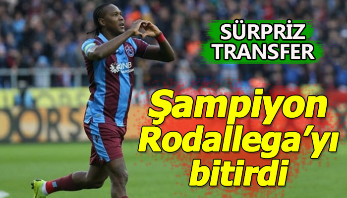 Huga Rodallega'nın transferi tamam