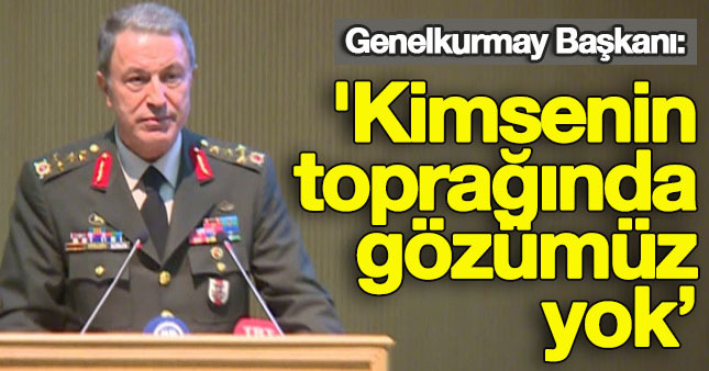Hulusi Akar'dan flaş açıklama