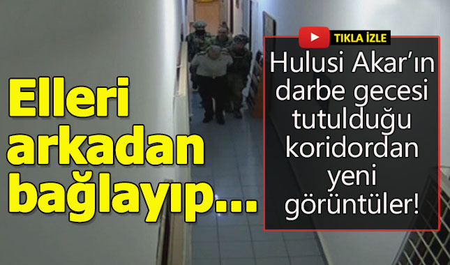 Hulusi Akar'ın darbe gecesi yeni görüntüleri ortaya çıktı
