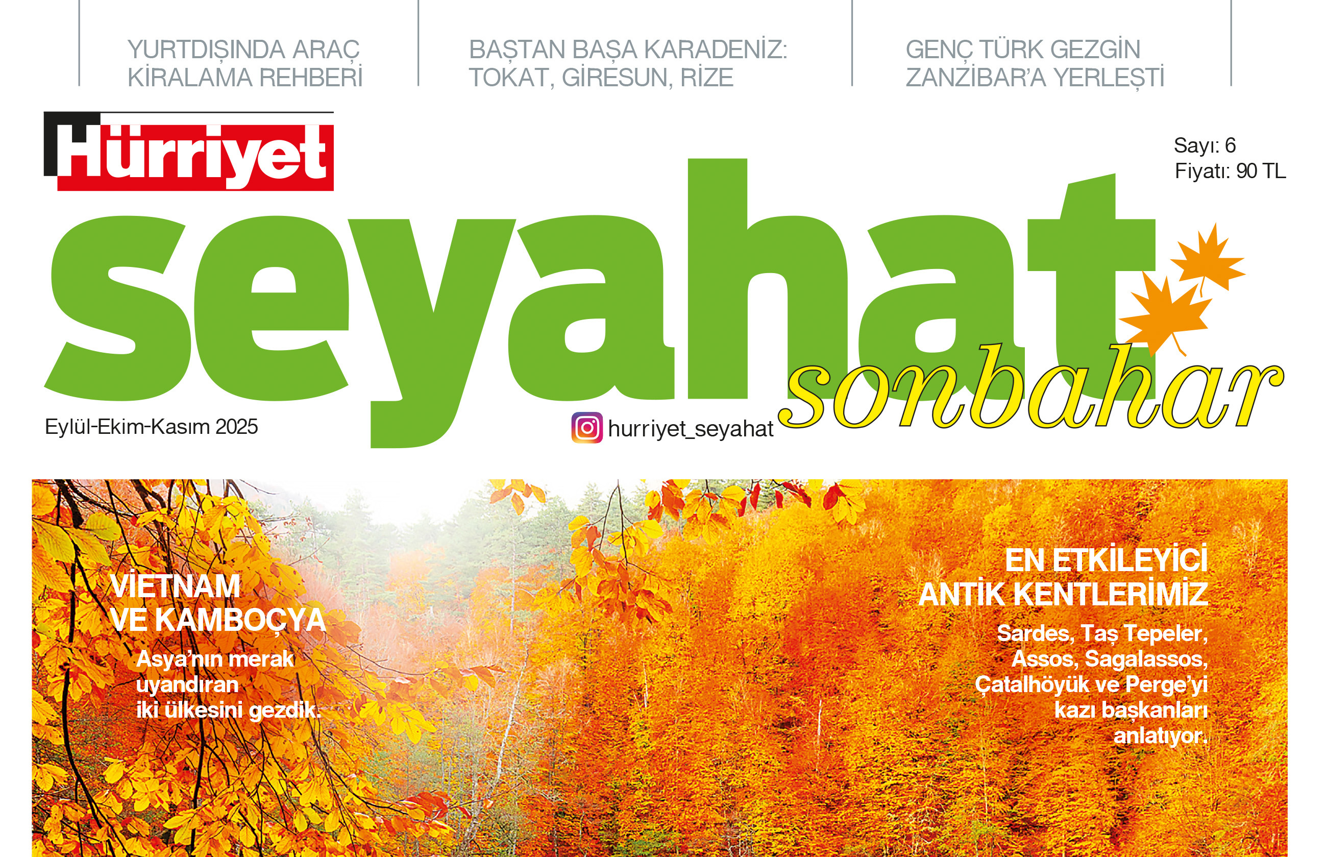 "Hürriyet Seyahat" yeni sayısıyla raflarda yerini aldı