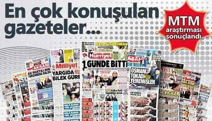 Hürriyet gazetesi başı çekti