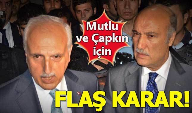 Hüseyin Avni Mutlu ve Hüseyin Çapkın'a hapis istemi