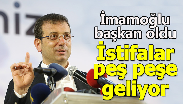 İBB'den bir istifa daha geldi