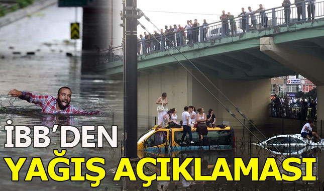 İBB'den yağmur açıklaması