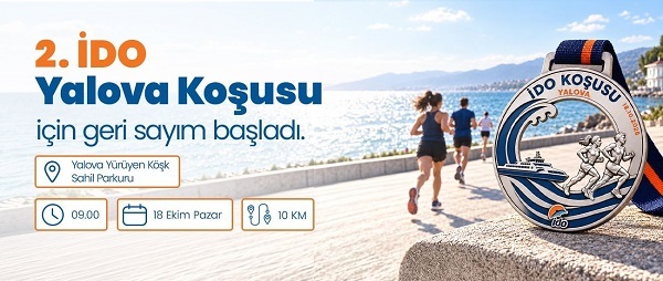 İDO'nun Ana Sponsorluğunda Yalova'da Koşu Heyecanı