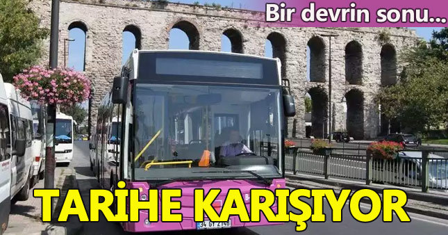 İETT otobüsleri tarihe karışıyor