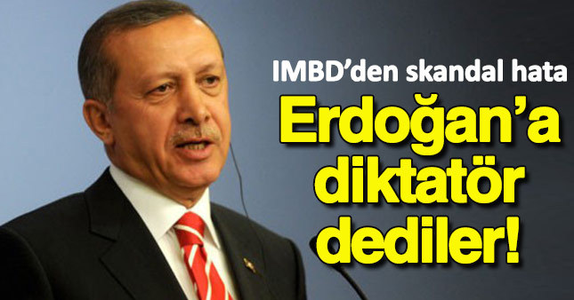 IMDB, Erdoğan'ı diktatör olarak tanımladı