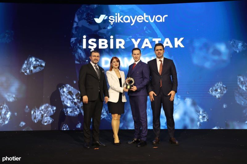 İŞBİR YATAK, ‘'DIAMOND” ÖDÜLÜ'NÜN SAHİBİ OLDU!