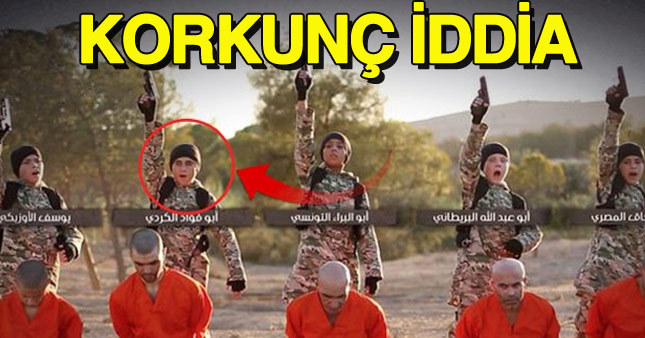 IŞİD'in çocuk infazcılarından biri Türk