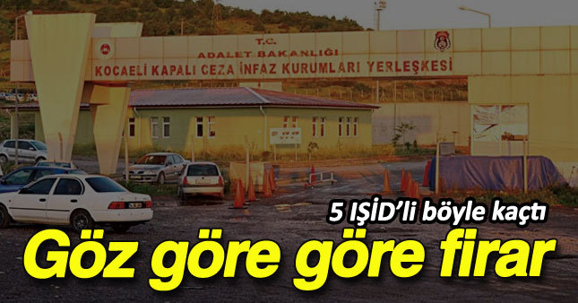 IŞİD'liler göz göre göre kaçtı